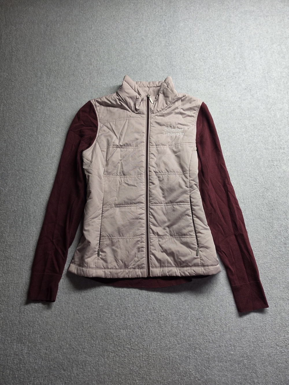 Cutter & Buck Rainier Primaloft Womens Eco Full Zip Hybrid Jacket CB Weather Tec